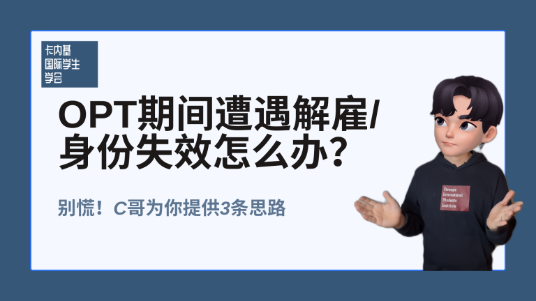 OPT期间失业的应对措施?