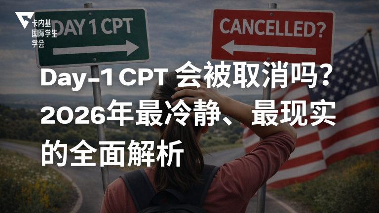 Day-1 CPT 会被取消吗?2026年最冷静、最现实的全面解析